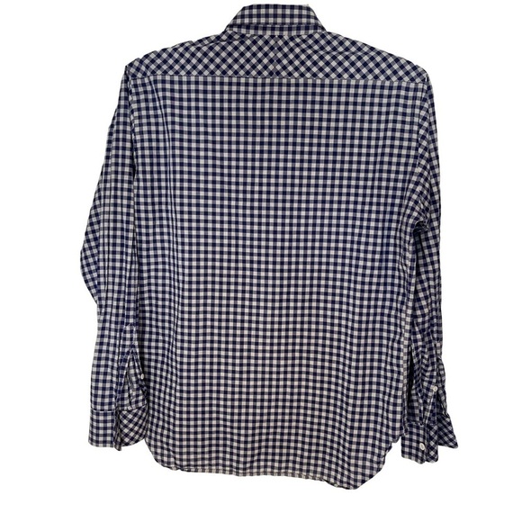 Billy Reid Checked Plaid Button Down Shirt - Picture 6 of 12